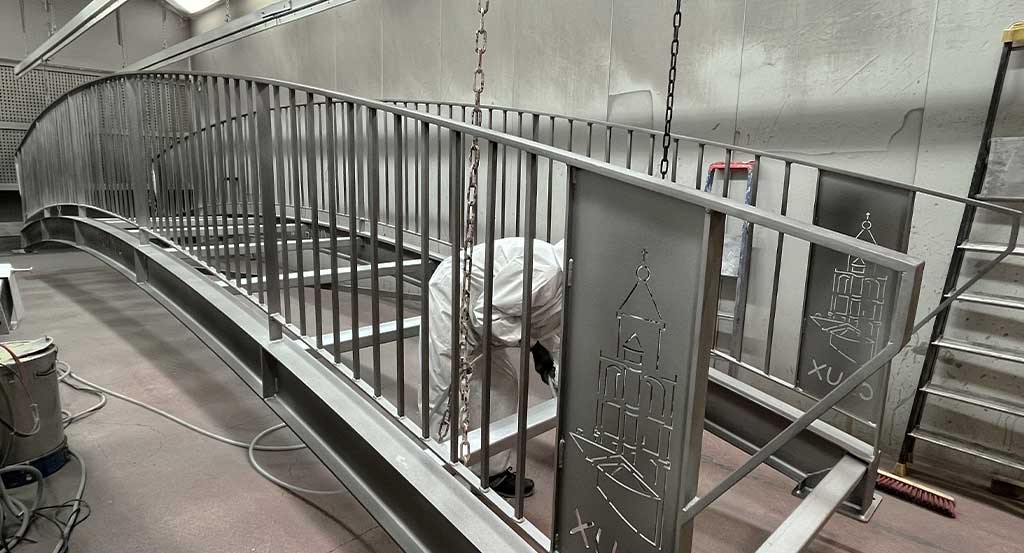 Prestation Groupe Optitec - Protection anti corrosion - Primaire epoxy